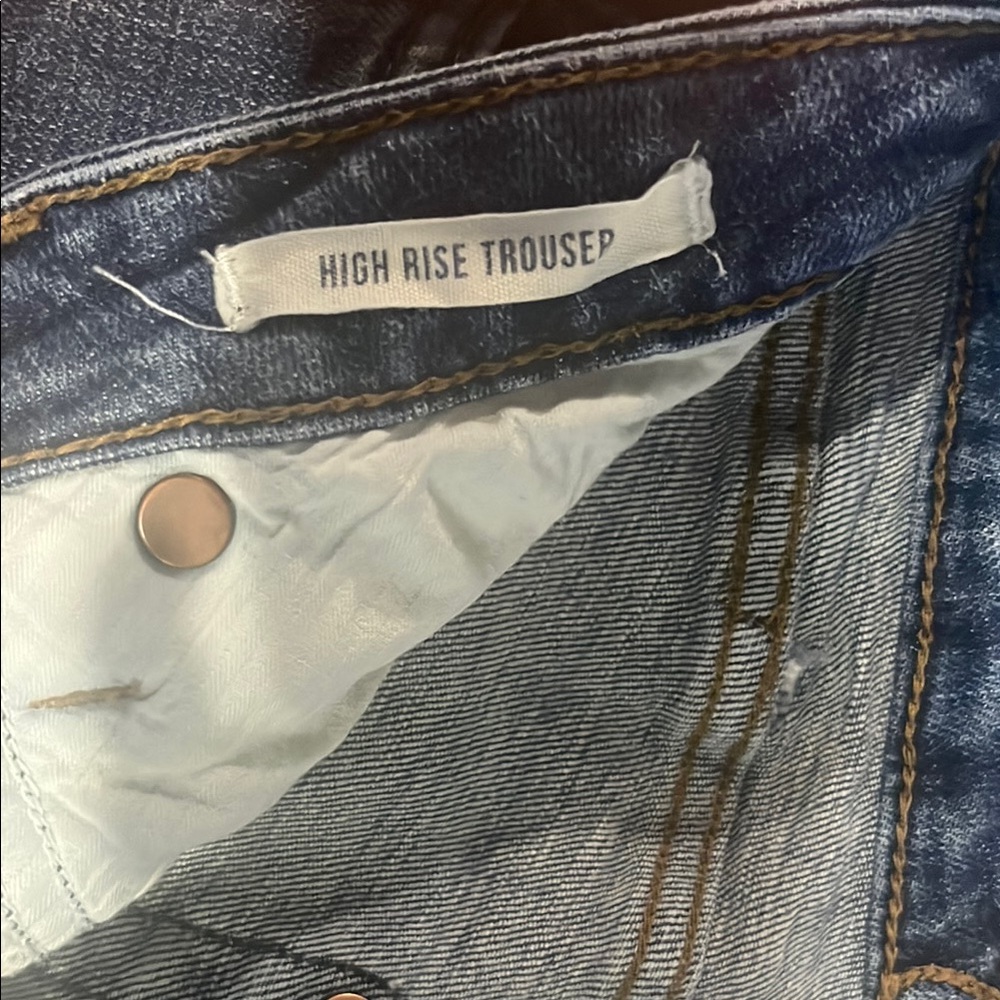 Wrangler Blue Straight Jeans Classic Fit - Picture 2 of 4
